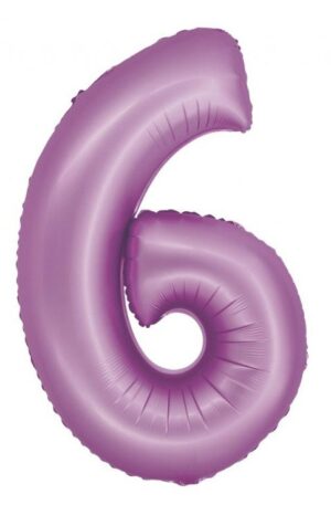 Lavender-Matt-Levendula-6-os-szam-folia-lufi-76-cm