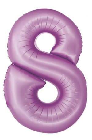 Lavender-Matt-Levendula-8-as-szam-folia-lufi-76-cm