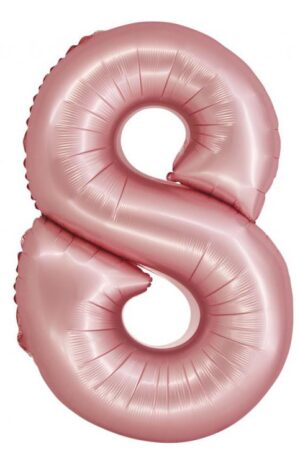Light-Pink-Matt-Rozsaszin-8-as-szam-folia-lufi-76