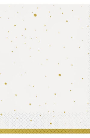 Gold-Celebrate-szalveta-20-db-os-33x33-cm