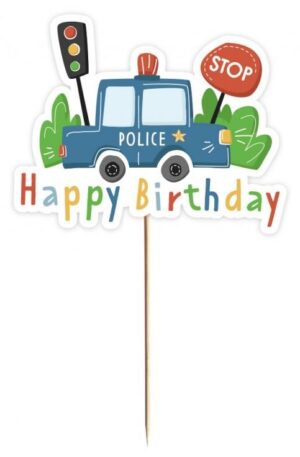 Happy-Birthday-Police-Rendorauto-torta-dekoracio-1