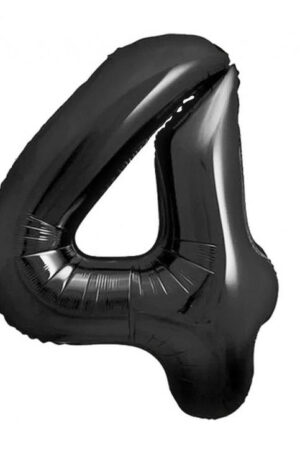 Fekete-4-es-BC-Matt-Black-szam-folia-lufi-85-cm