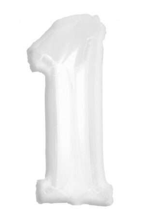 BC-White-Feher-1-es-szam-folia-lufi-92-cm