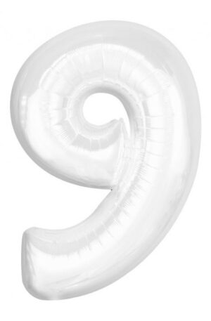 BC-White-Feher-9-es-szam-folia-lufi-92-cm