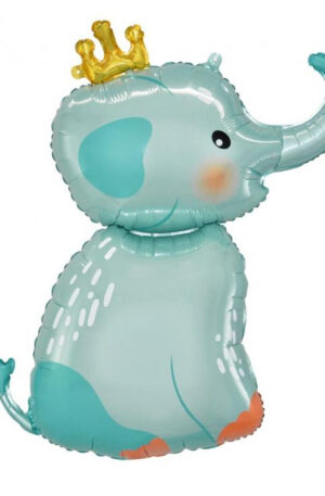 Elephant-with-Crown-Elefant-folia-lufi-70-cm