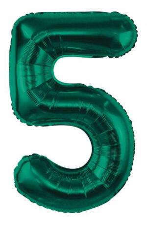 BC-Bottle-Green-Zold-5-os-szam-folia-lufi-85-cm