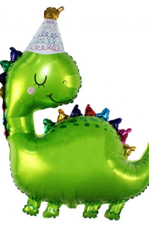 Dinoszaurusz-Party-folia-lufi-80-cm