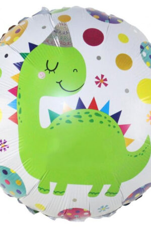 Dinoszaurusz-Party-gomb-folia-lufi-36-cm