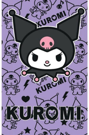Hello-Kitty-Kuromi-Chaos-furdolepedo-strand-torolk