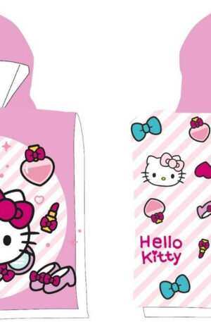 Hello-Kitty-Fashion-strand-torolkozo-poncso-50x100