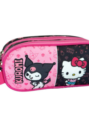 Hello-Kitty-Kuromi-2-rekeszes-tolltarto-23-cm