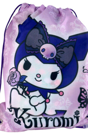Hello-Kitty-Kuromi-Purple-uzsonnas-taska-30-cm