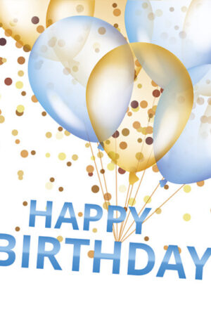 Happy-Birthday-Gold-Blue-Balloons-szalveta-20-db-o
