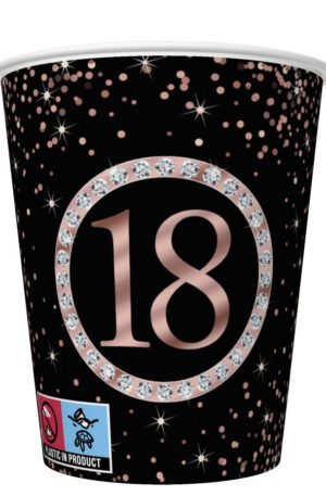 Happy-Birthday-18-Rose-Gold-papir-pohar-8-db-os-25