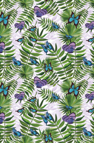 Termeszet-Fern-and-Butterfly-A-4-gumis-mappa
