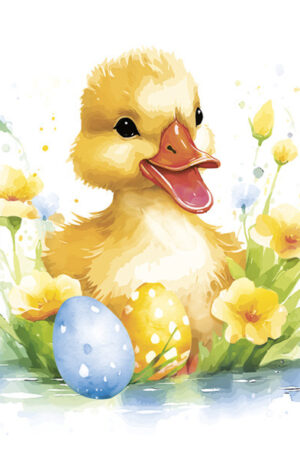 Husvet-Cute-Baby-Duck-szalveta-20-db-os-25x25-cm