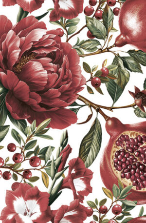 Virag-Pomegranates-szalveta-20-db-os-33x33-cm