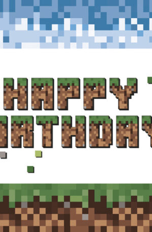 Happy-Birthday-Pixel-Block-szalveta-20-db-os-33x33