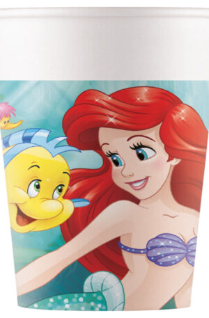 Disney-Hercegnok-Ariel-papir-pohar-8-db-os-200-ml