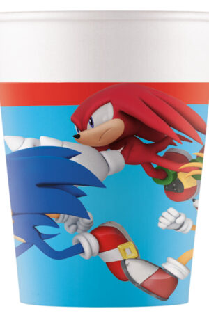 Sonic-a-sundiszno-Sega-papir-pohar-8-db-os-200-ml