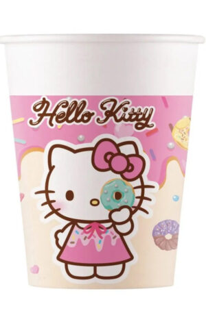 Hello-Kitty-Kuromi-papir-pohar-8-db-os-200-ml