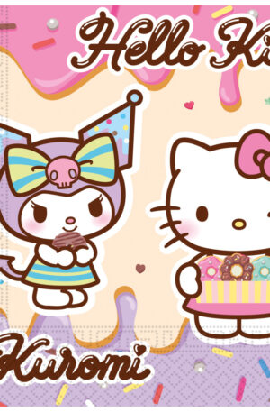 Hello-Kitty-Kuromi-szalveta-20-db-os-33x33-cm-FSC