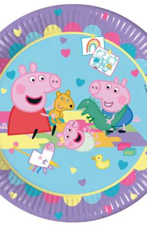 Peppa-malac-With-Love-papirtanyer-8-db-os-23-cm-FS