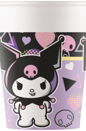 Hello-Kitty-Kuromi-Pop-Art-papir-pohar-8-db-os-200