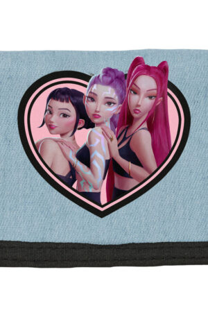 K-pop-Demonvadaszok-Denim-Dreams-penztarca