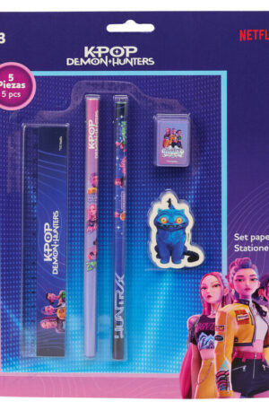 K-pop-Demonvadaszok-Hunterx-iroszer-szett-5-db-os