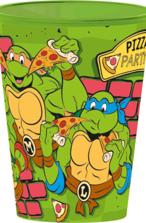 Tini-Nindzsa-Teknocok-Pizza-pohar-muanyag-260-ml
