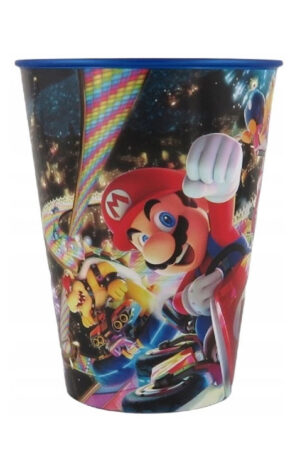 Super-Mario-Kart-pohar-muanyag-260-ml