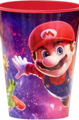 Super-Mario-The-Movie-muanyag-pohar-260-ml