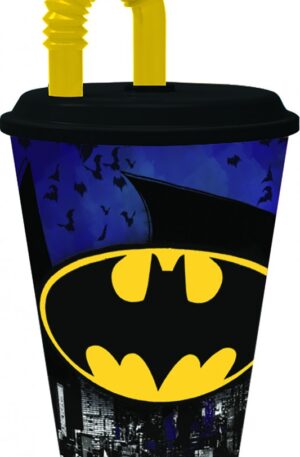 Batman-szivoszalas-pohar-muanyag-430-ml
