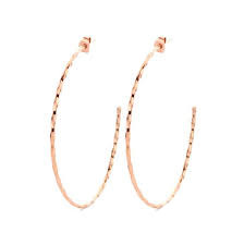 Victoria-Rose-gold-szinu-karika-fulbevalo