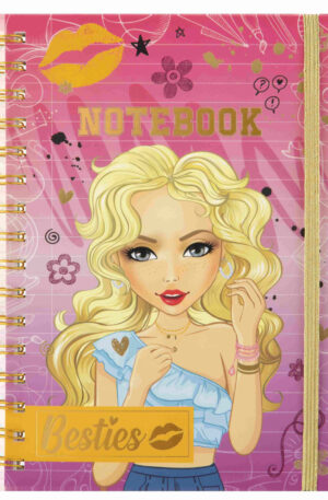 Csajos-Besties-Blond-spiral-notesz-fuzet-A5