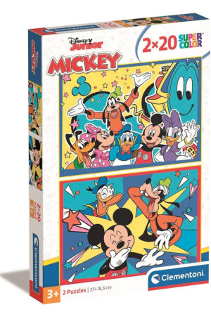 Disney-Mickey-2x20-db-os-puzzle-Clementoni