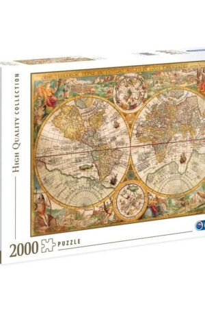 Regi-terkep-Ancient-2000-db-os-puzzle-Clementoni