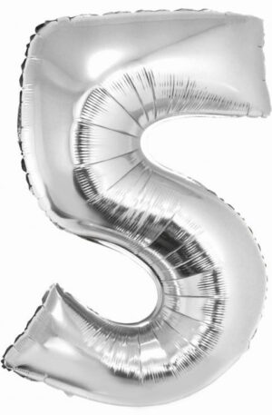 Ezust-5-os-Silver-szam-folia-lufi-76-cm