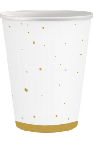 Gold-Celebrate-papir-pohar-6-db-os-250-ml