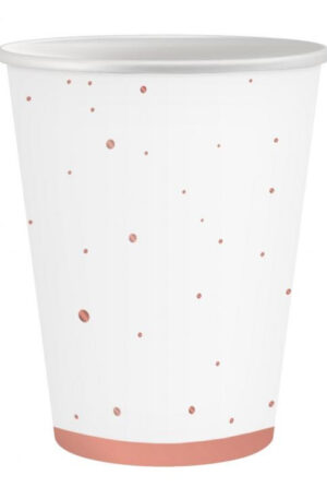 Rose-Gold-Celebrate-papir-pohar-6-db-os-250-ml