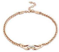 Victoria-Rose-gold-szinu-feher-koves-nyaklanc