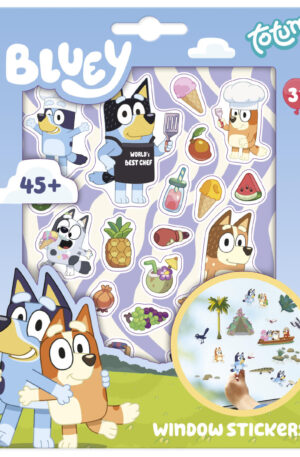 Bluey-Summer-ablakmatrica-szett