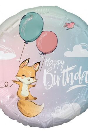Happy-Birthday-Fox-Roka-folia-lufi-36-cm