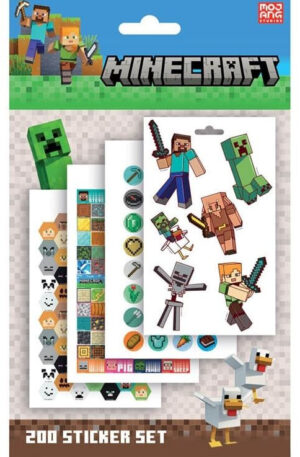 Minecraft-Fight-matricas-album-200-db-os