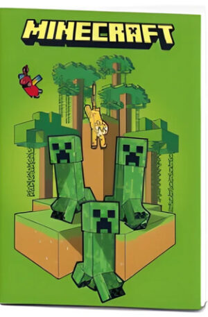 Minecraft-Creepers-A5-kockas-fuzet